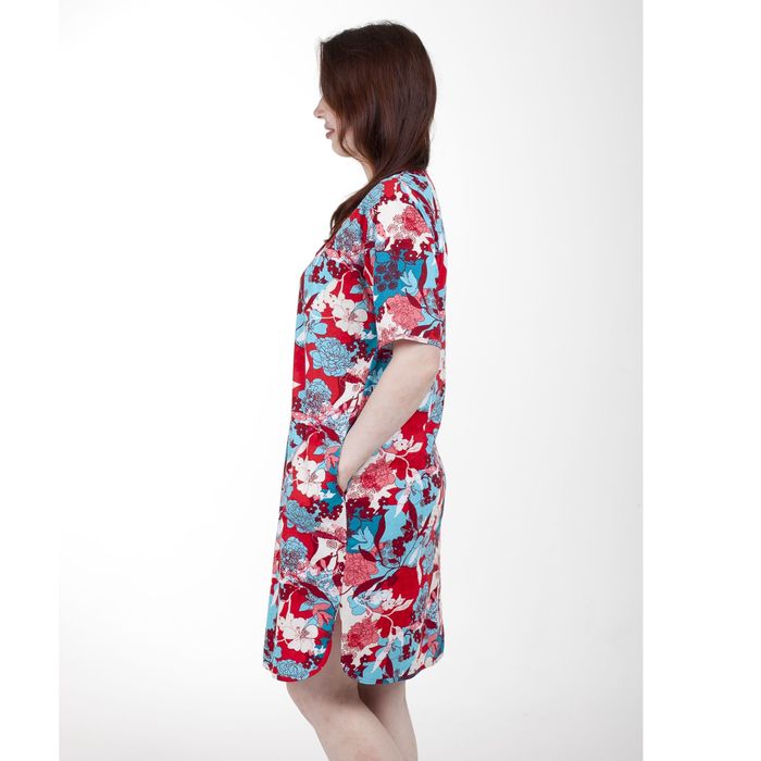 Туника женская, цвет красный, размер 48 (арт. PK603/02-08)