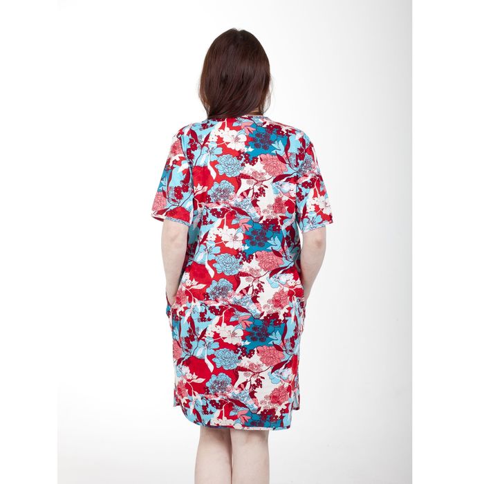 Туника женская, цвет красный, размер 48 (арт. PK603/02-08)