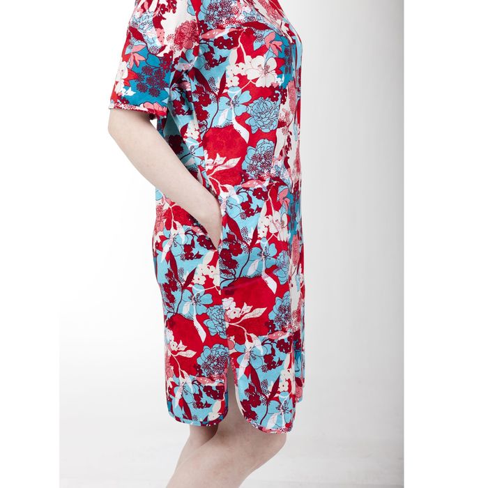 Туника женская, цвет красный, размер 48 (арт. PK603/02-08)