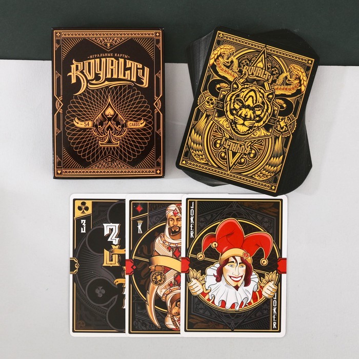 Подарочные карты "Royalty". 54 карт, 8,5 х 11,5 см