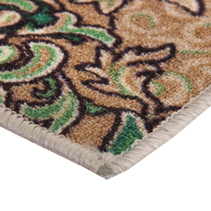 Палас Орхидея, размер 200х250 см, цвет зелёный, войлок 195 г/м