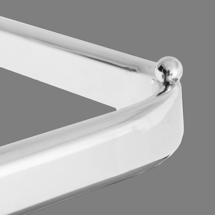 Вешало-кронштейн на сетку п-образное, L=59 см, хром