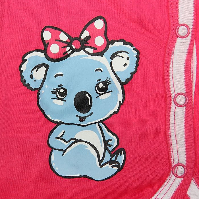 Комплект боди 3 шт. возраст 3-6 месяцев, цвет МИКС