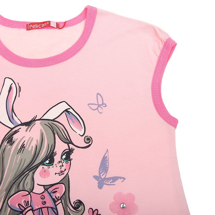 Платье для девочек, рост 98-104 см, возраст 3 года, цвет розовый