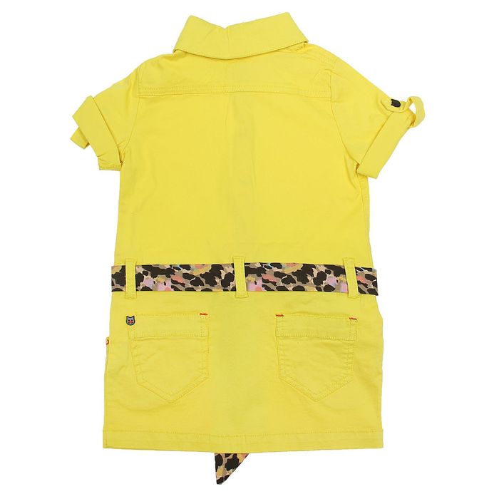 Платье для девочек, рост 98-104 см, возраст 3 года, цвет жёлтый