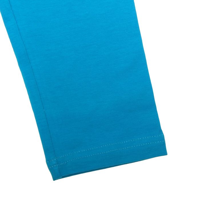 Брюки для девочек, рост 134-140 см, возраст 9 лет, цвет бирюзовый