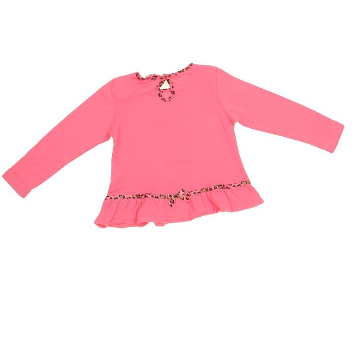 Джемпер для девочек, рост 86-92 см, возраст 1 год, цвет ярко-розовый