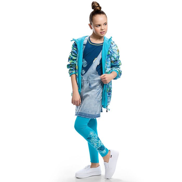 Сарафан для девочки, рост 146-152 см, цвет белый