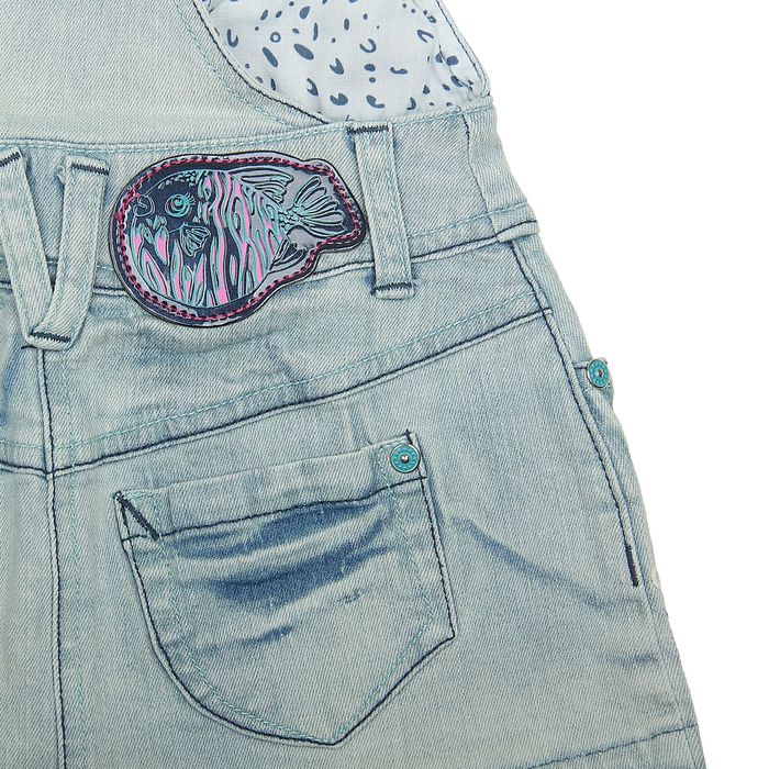 Сарафан для девочки, рост 110-116 см, цвет белый