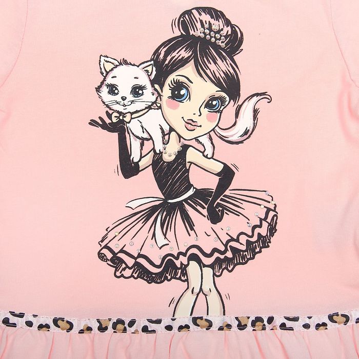 Джемпер для девочек, рост 86-92 см, возраст 1 год, цвет розовый