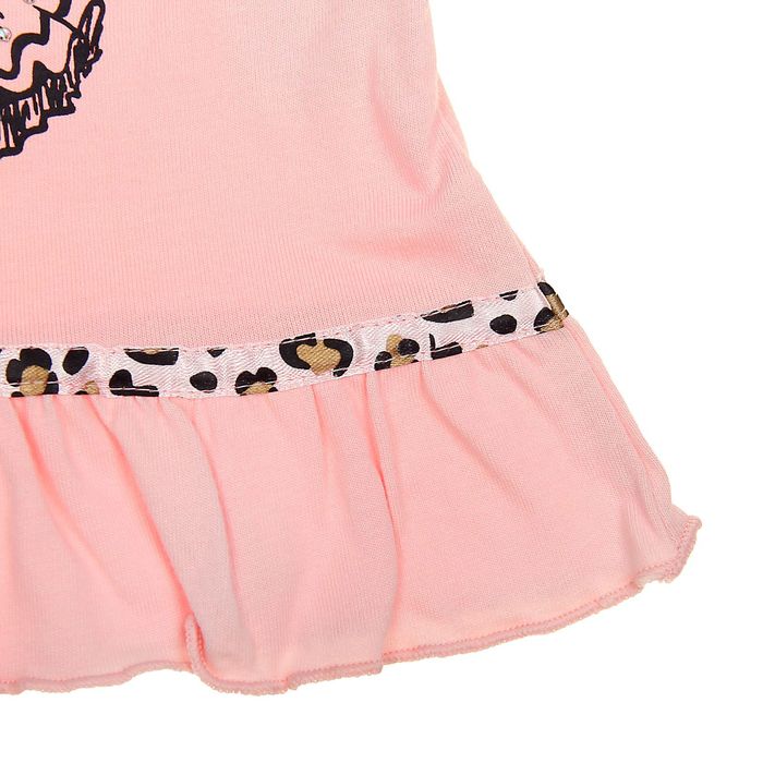 Джемпер для девочек, рост 86-92 см, возраст 1 год, цвет розовый