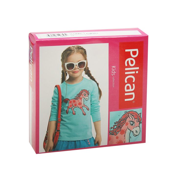 Джемпер для девочек, рост 86-92 см, возраст 1 год, цвет коралловый