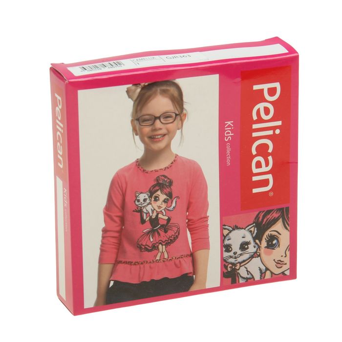 Джемпер для девочек, рост 92-98 см, возраст 2 года, цвет ярко-розовый