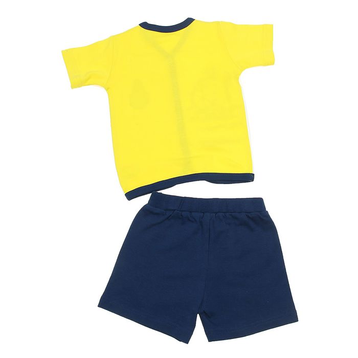 Комплект детский, возраст 6-9 мес., цвет жёлтый