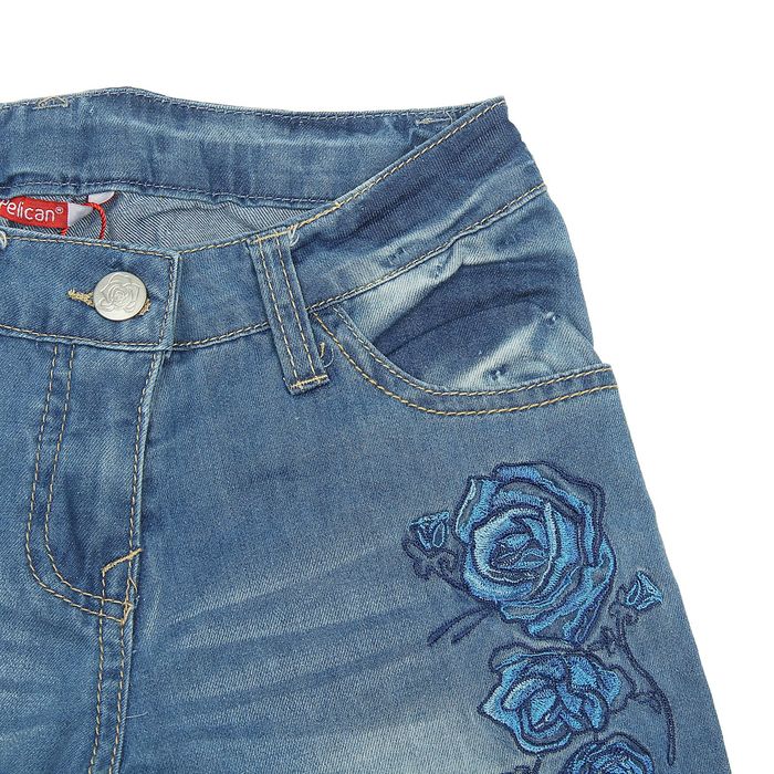 Шорты для девочек, рост 158-164 см, возраст 13 лет, цвет белый