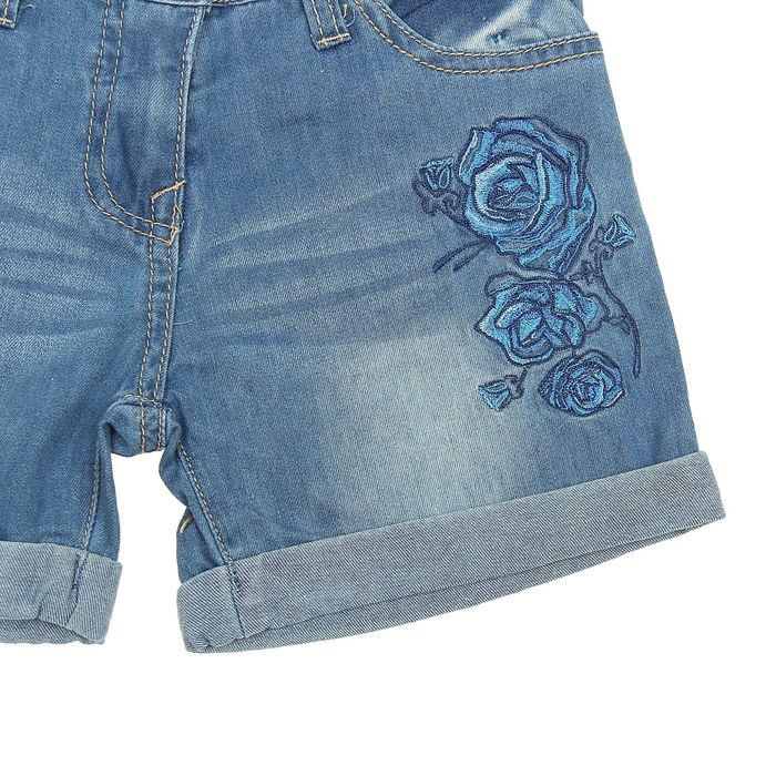 Шорты для девочек, рост 158-164 см, возраст 13 лет, цвет белый