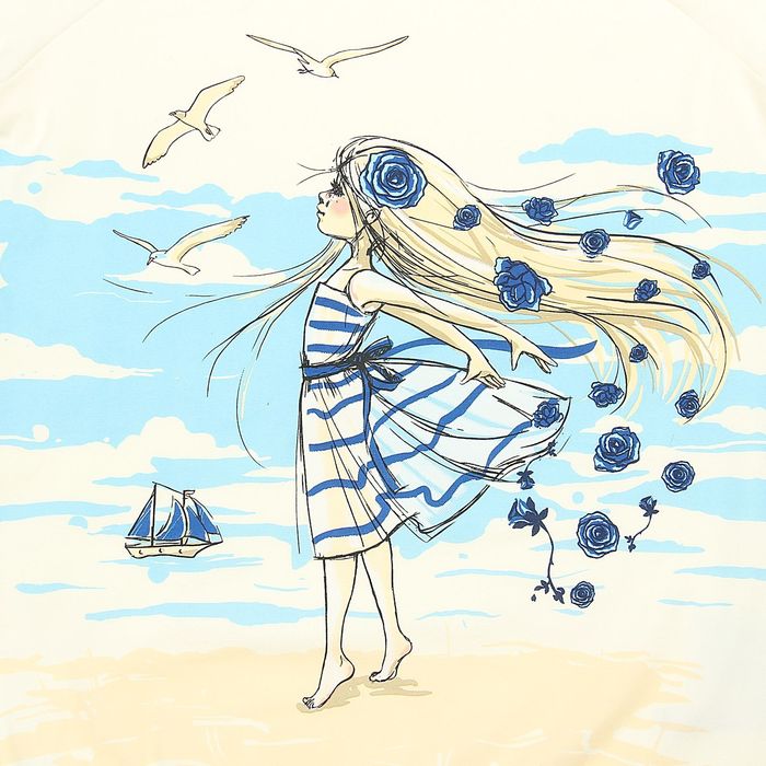 Джемпер для девочек, рост 86-92 см, возраст 1 год, цвет белый