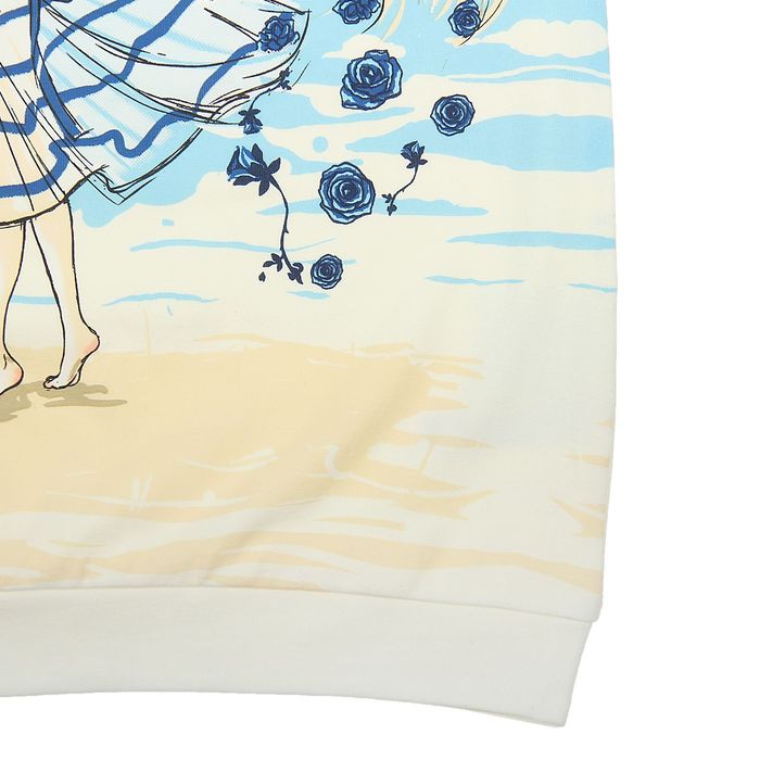 Джемпер для девочек, рост 86-92 см, возраст 1 год, цвет белый