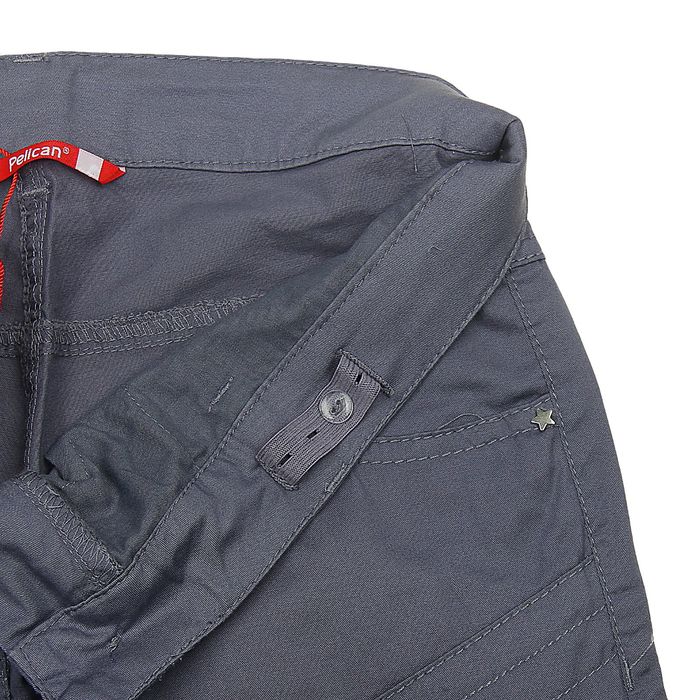 Брюки для девочек, рост 158-164 см, возраст 13 лет, цвет серый