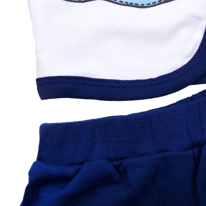 Комплект детский, возраст 3-6 мес., цвет голубой