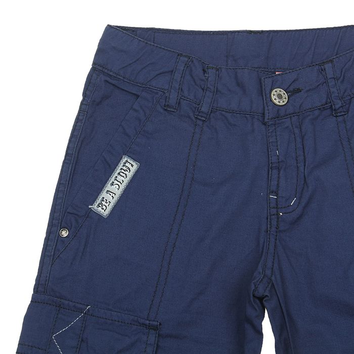 Брюки для мальчиков, рост 134-140 см, возраст 9 лет, цвет синий