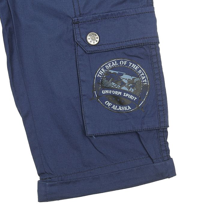 Брюки для мальчиков, рост 134-140 см, возраст 9 лет, цвет синий