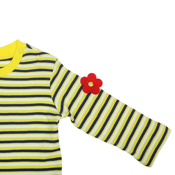 Комплект детский, возраст 9-12 мес., цвет жёлтый