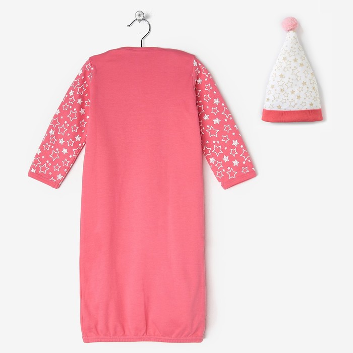Комплект детский, возраст 9-12 мес., цвет розовый