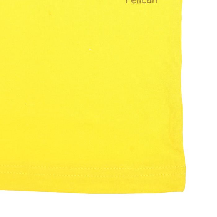 Футболка для мальчиков, рост 122-128 см, возраст 7 лет, цвет жёлтый