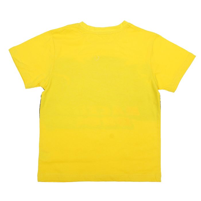 Футболка для мальчиков, рост 122-128 см, возраст 7 лет, цвет жёлтый
