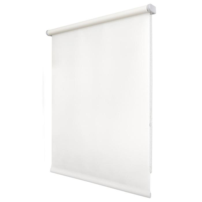 Штора рулонная 80х175 см "Плайн", цвет белый