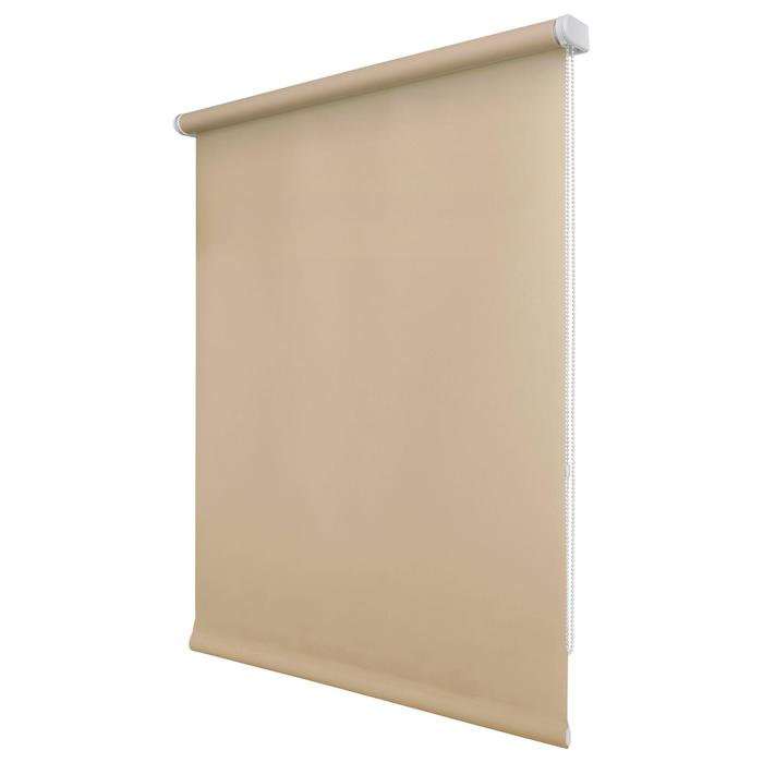 Штора рулонная 80х175 см "Плайн", цвет какао