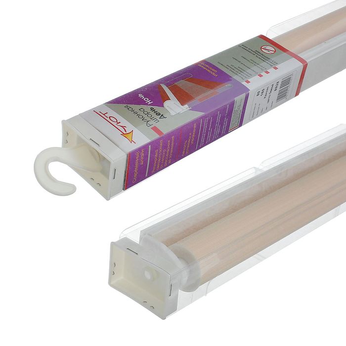 Штора рулонная 80х160 см "Канзас", цвет светло-бежевый