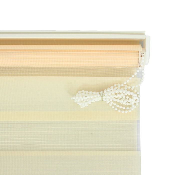 Штора рулонная 60х160 см "Канзас", цвет светло-бежевый