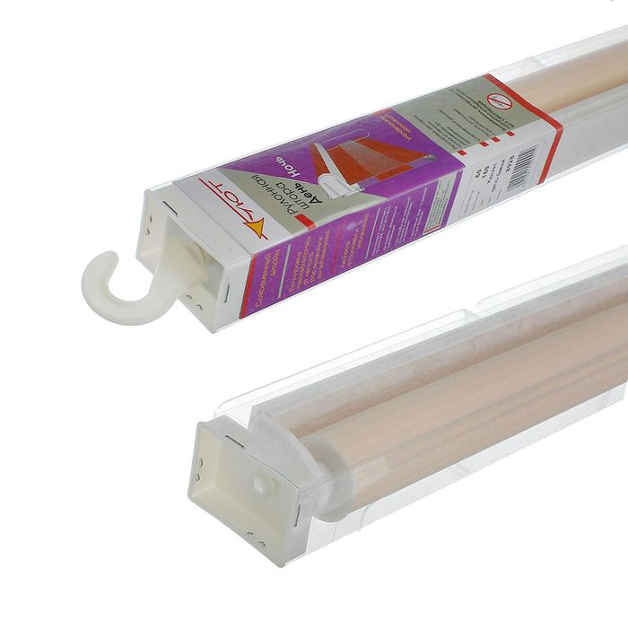 Штора рулонная 60х160 см "Канзас", цвет светло-бежевый