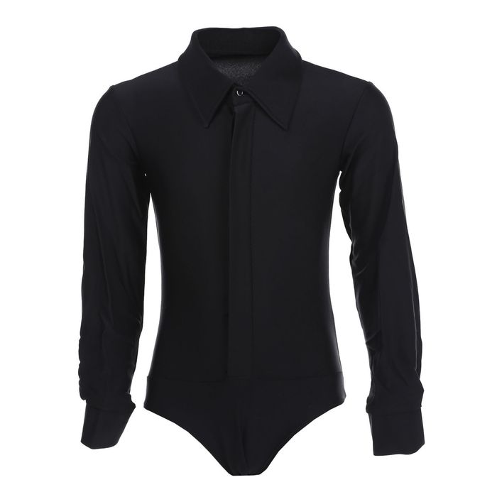 Рубашка бальная, размер 34, цвет чёрный