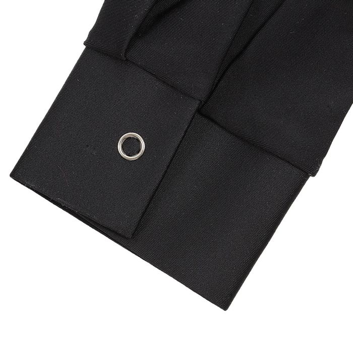 Рубашка бальная, размер 34, цвет чёрный