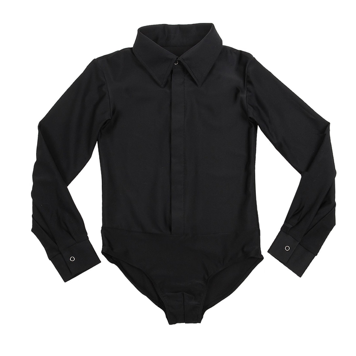 Рубашка бальная, размер 30, цвет чёрный