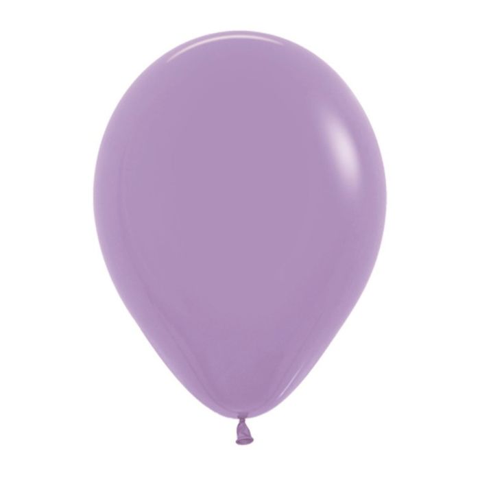 Шар латексный 5", пастель, набор 100 шт., цвет сиреневый 050