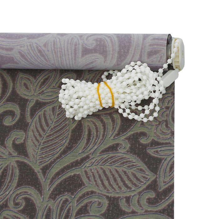 Штора рулонная 100х175 см "Ажур", цвет графит