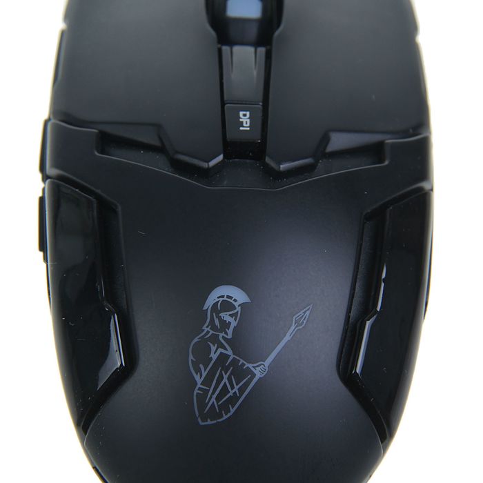 Мышь Qumo Dragon War Pike, оптическая, проводная, 800/1200/1600/2400 dpi, провод 1.5 м, USB