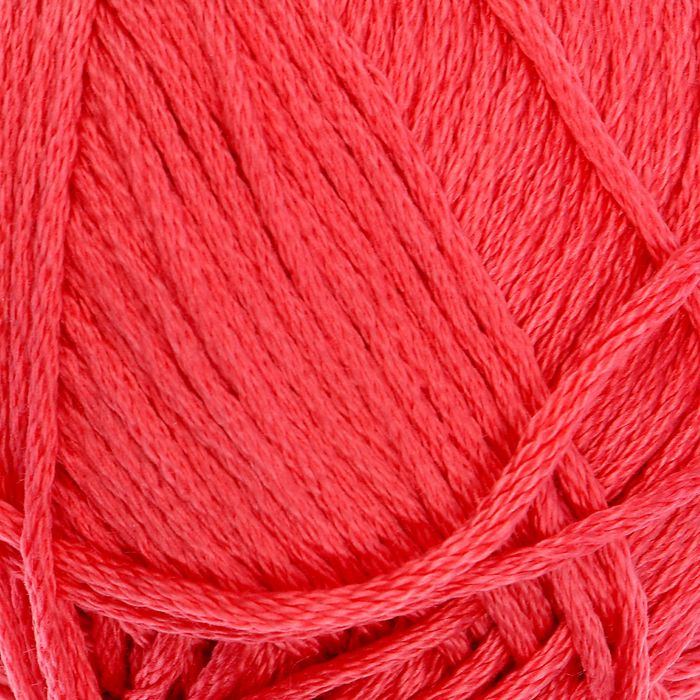 Пряжа "Ландыш" 100% мерсеризованный хлопок 115м/50гр (1390, коралл)