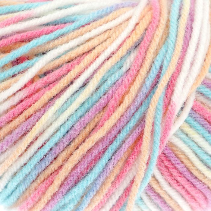 Пряжа "Кроха" 20% шерсть, 80% акрил 135м/50гр (4077, секционный)
