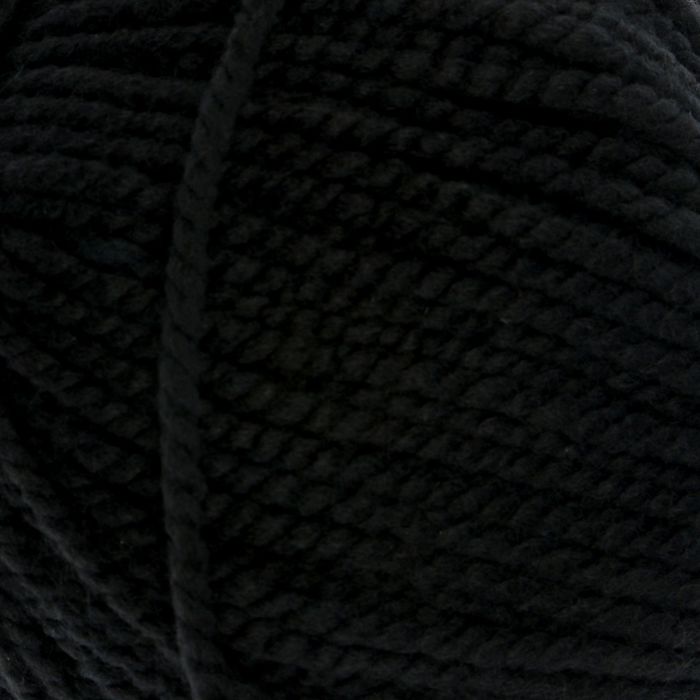 Пряжа "Каскад" 40% шерсть, 60% акрил 125м/100гр (0140, черный)