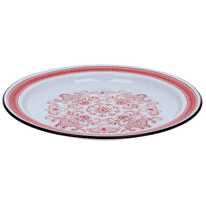 Блюдо 3 л с орнаментом "Узор Индийский"