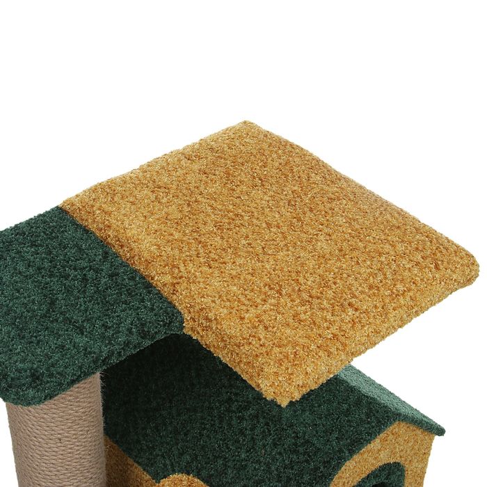 Комплекс "Камея-3" с домиком и двумя площадками, 50 х 40 х 50 см