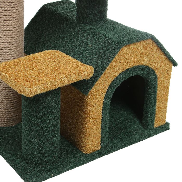 Комплекс "Камея-3" с домиком и двумя площадками, 50 х 40 х 50 см