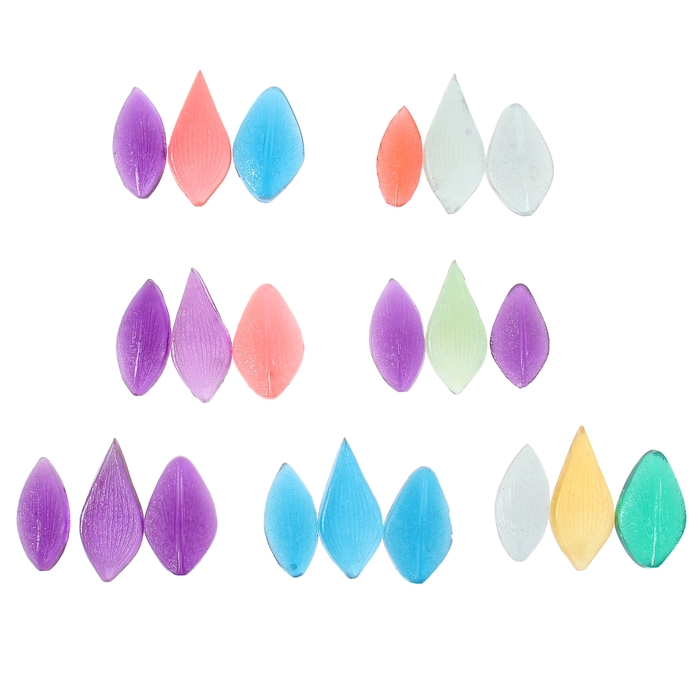 Молд для творчества "Лилия маленькая", набор 3 шт., МИКС