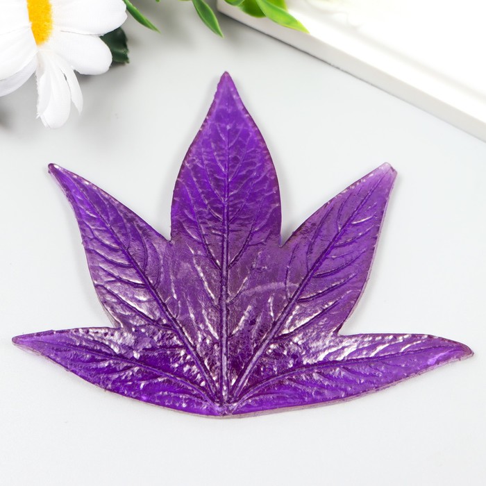 Молд для творчества "Лист пиона", МИКС