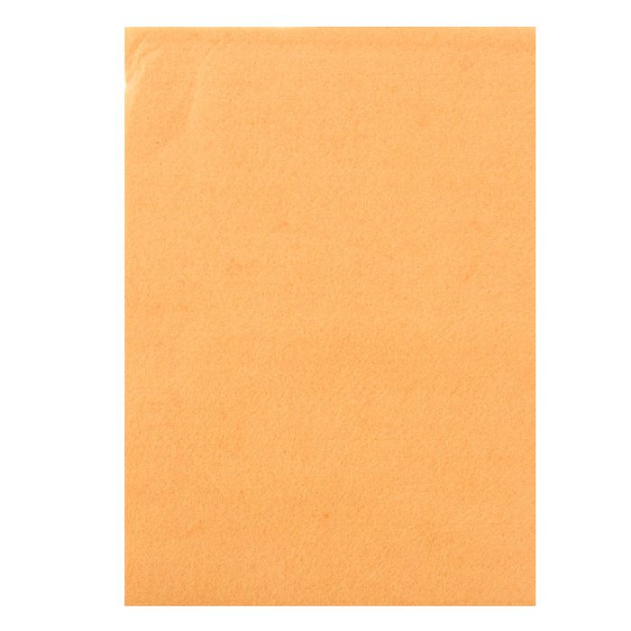 Фетр персиковый, мягкий, 1 мм, 20х30 см, 10 листов